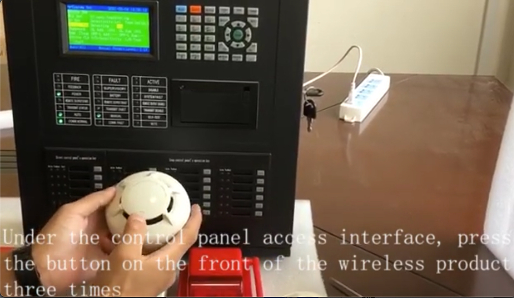 Wireless Photoelectric Smoke Detector (image for) Wireless Photoelectric Smoke Detector